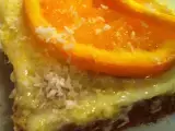 Tarif Portakal soslu kremalı kek