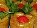 Tarif Zeytinyağlı etli biber dolması tarifi
