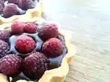 Tarif Ahududulu çikolatalı tartolet {alanur yapmış, eve yolladı}