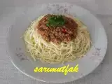Tarif Spagetti bolonez