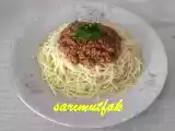 Tarif Spagetti̇ bolonez