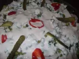 Tarif Garnitürlü kat kat patetes salatası