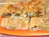 Tarif Kabaklı peynirli açma börek...