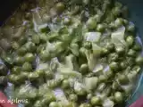 Tarif Fransız usulü bezelye.....