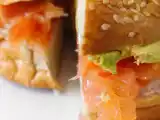 Tarif Somon fumeli bagel