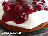 Tarif Vişne soslu su muhallebisi pastası