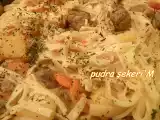 Tarif Minik köfteli ev makarnası
