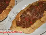 Tarif Evde kıymalı pide...