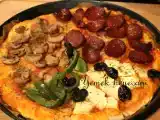 Tarif Mantarlı ve salamlı piza