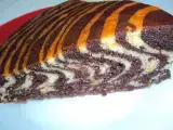Tarif Portakallı zebra kek