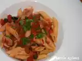 Tarif Ton balıklı penne makarna....