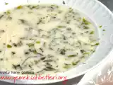 Tarif Tavuklu nane çorbası...