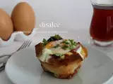 Tarif Ekmek kasesinde pastirmali peynirli yumurta