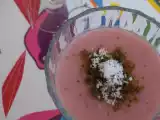 Tarif Çilekli puding ( ev yapimi)