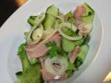 Tarif Füme ördek göğsünden bir salata