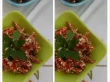 Tarif Çökelikli kurutulmuş domates salatasi