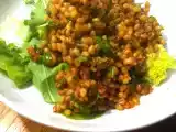 Tarif Kısırımsı bir buğday salatası