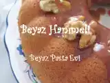 Tarif Karamel soslu kremalı kek