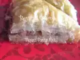 Tarif Cevizli nefis baklava (hazır baklava yufkasından)