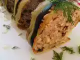 Tarif Zeytinyağlı patlıcan sarma