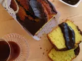 Tarif Zerdaçallı iki renkli kek