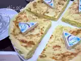 Tarif Kahvalti sofrasi ve bazlamadan pi̇zza (mi̇krodalgada)