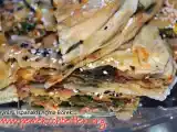 Tarif Peynirli ispanaklı açma börek...