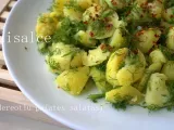 Tarif Mi̇krodalgada patates közlemesi̇ ve dereotlu patates salatasi