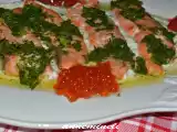 Tarif Baharatli somon baliği ve havyar