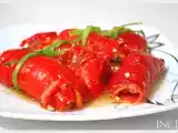 Tarif Peynirli kırmızı biber sarma