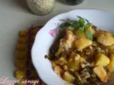 Tarif Portakallı pirinçli kereviz yemeği