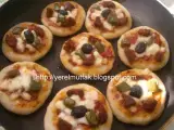 Tarif Sahura özel pratik mini pizzalar
