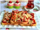 Tarif Tost ekmeği̇ i̇le prati̇k pi̇zza