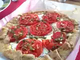 Tarif Krem peynirli ve domatesli galette