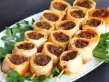 Tarif Yufkalı rulo köfte