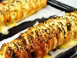 Tarif Tulum peynirli ispanaklı örgü börek