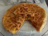 Tarif Patlıcanlı muhammara - yeşil zeytin kavurması - sucuklu tereyağlı tava böreği