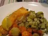 Tarif Limonlu somon ve patates bohçası