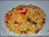 Tarif Domatesli biberli pirinc pilavi