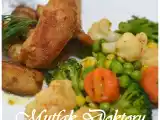 Tarif Sebze sote eşli̇gi̇nde köri̇li̇ tavuk
