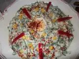 Tarif Havva dan patetesli ıspanak salatası