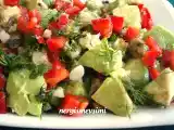Tarif Avokado salatasi