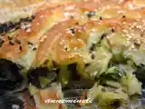 Tarif Çi̇ğ ispanaktan yufkada kol böreği̇