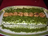 Tarif Berna ablamdan ıspanaklı tuzlu kek(salata)