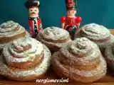Tarif Tahi̇nli̇ gül çörek
