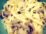 Tarif Kremalı mantarlı tagliatelle