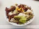 Tarif Keçi̇ peyni̇rli̇, kuru domatesli̇ maskoli̇n salata