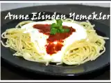 Tarif Salçali soslu spagetti̇