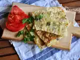 Tarif Kaşarlı & beyaz peynirli gözleme
