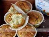 Tarif Dere otlu süzme i̇çim peynirli muffin